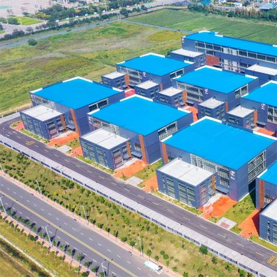 एल्यूमीनियम खिड़कियां कार्यशाला इस्पात संरचना पूर्वनिर्मित पेशेवर डिजाइन