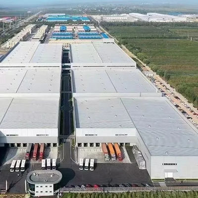 एसजीएस स्टील संरचना भवन Q355 धातु स्टील संरचना गर्म लुढ़का हुआ