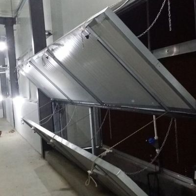औद्योगिक पशुधन इस्पात संरचना फार्महाउस उपयोग रंगीन पैनल