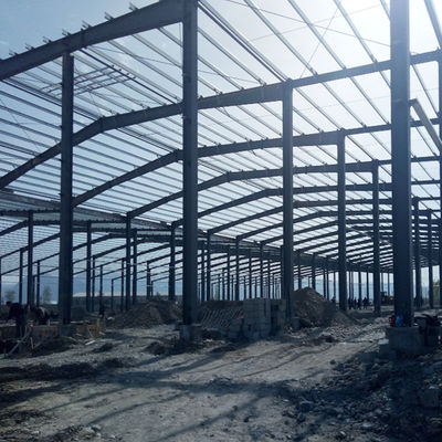 सिरेमिक टाइल प्रसंस्करण पूर्वनिर्मित इस्पात संरचना निर्माण कार्यशाला