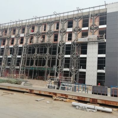 भूकंप प्रतिरोधी पूर्वनिर्मित धातु भवन इस्पात संरचना OEM