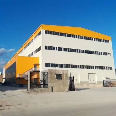 Q355B इस्पात पूर्वनिर्मित घर अनुकूलित पूर्वनिर्मित इस्पात भंडार