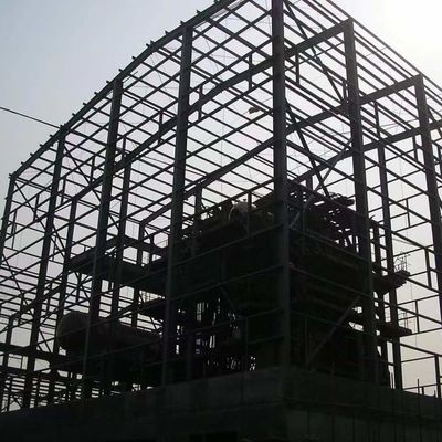 पूर्व-इंजीनियर स्टील संरचना हॉल निर्माण भवन गोदाम/कार्यशाला के लिए