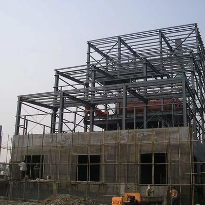 पूर्व-इंजीनियर स्टील संरचना हॉल निर्माण भवन गोदाम/कार्यशाला के लिए