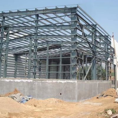कम लागत वाली इस्पात संरचना पूर्वनिर्मित भवन सस्ता गोदाम