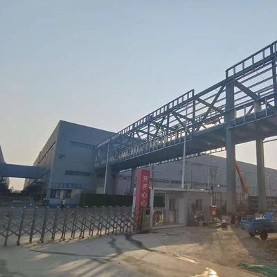 Q355b H बीम स्टील संरचना भवन पूर्वनिर्मित गोदाम