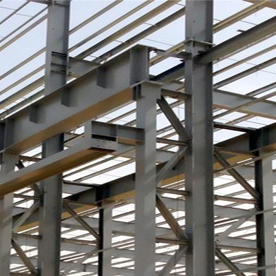 स्टील संरचना गोदाम के लिए उच्च क्षमता स्टील रंग शीट छत और दीवार पैनल