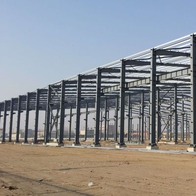 उच्च गुणवत्ता वाली इस्पात संरचना कारखाना भवन गोदाम हवा प्रतिरोधी और भूकंप प्रतिरोधी