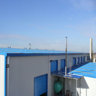 आजीवन वारंटी के साथ 50 साल की इस्पात संरचना कार्यशाला