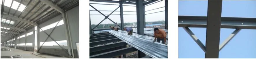 एच सेक्शन स्टील वेयरहाउस निर्माण हल्के औद्योगिक स्टील वेयरहाउस 2
